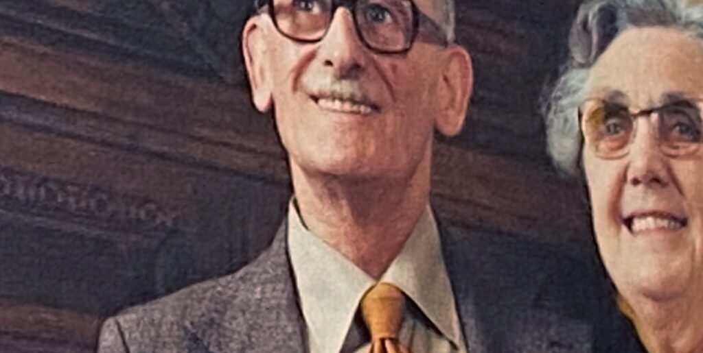 close‑up of canvas‑mounted print showing surface texture and detail of the canvas weave